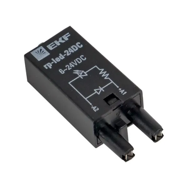 Модуль защитный светодиодный 24 VDC для промежуточных реле RP EKF - Фото 16