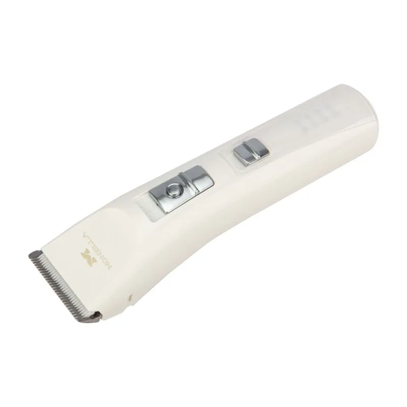 Машинка для стрижки домашних животных со светодиодным индикатором 3,7 В, белая 60-0614