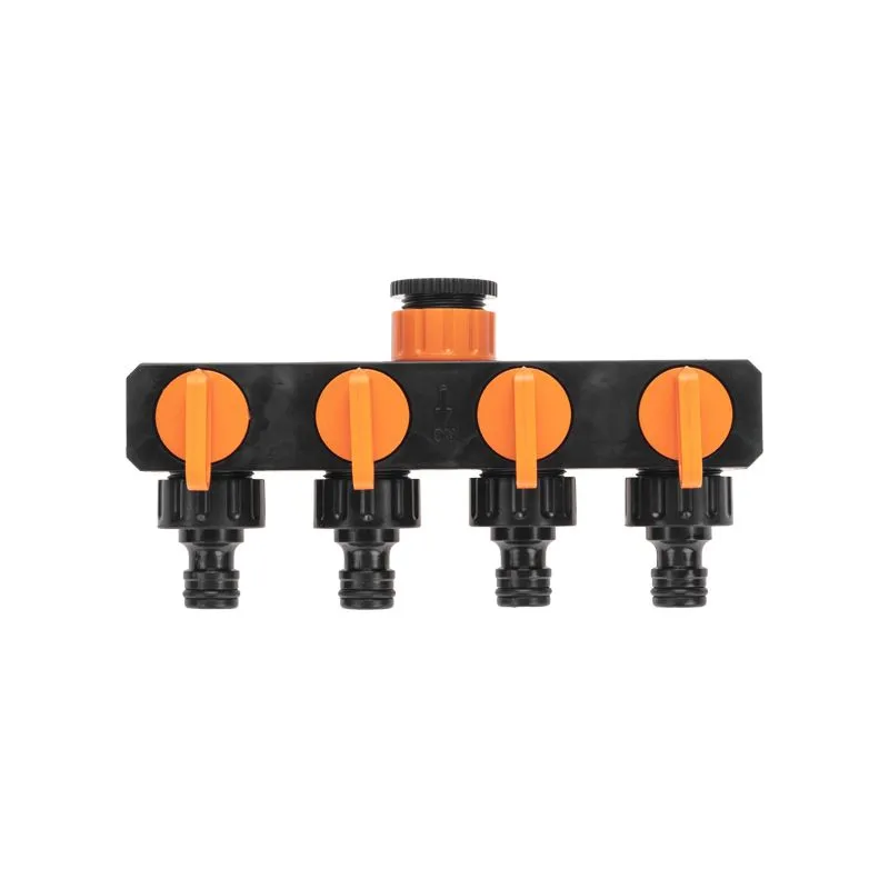 Разветвитель для шланга на 4 канала 1/2"-3/4" ЧЕТЫРЕ СЕЗОНА - Фото 3