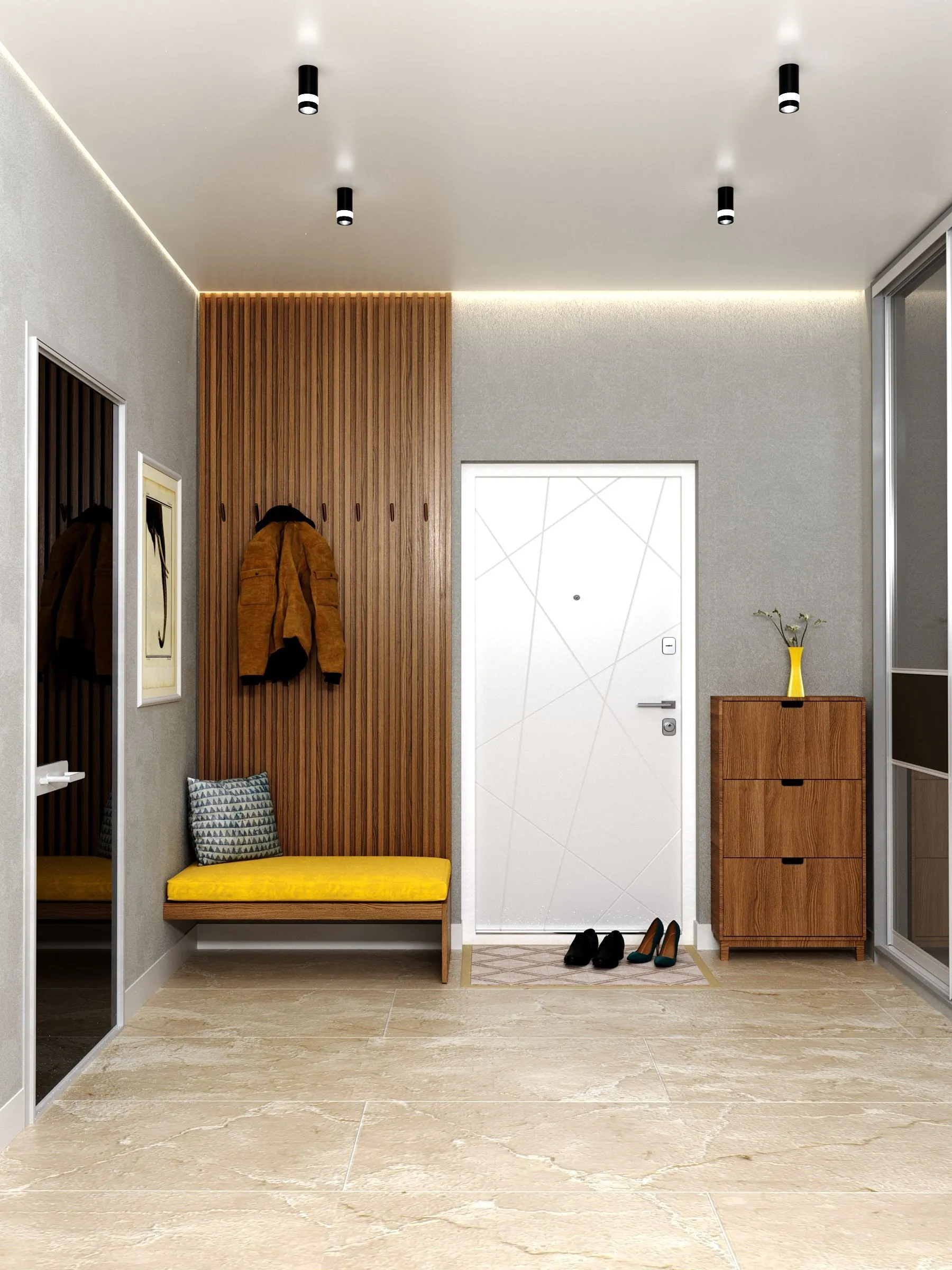 LIGHTING Светильник 4005 накладной потолочный под лампу GU10 черный IEK - Фото 3