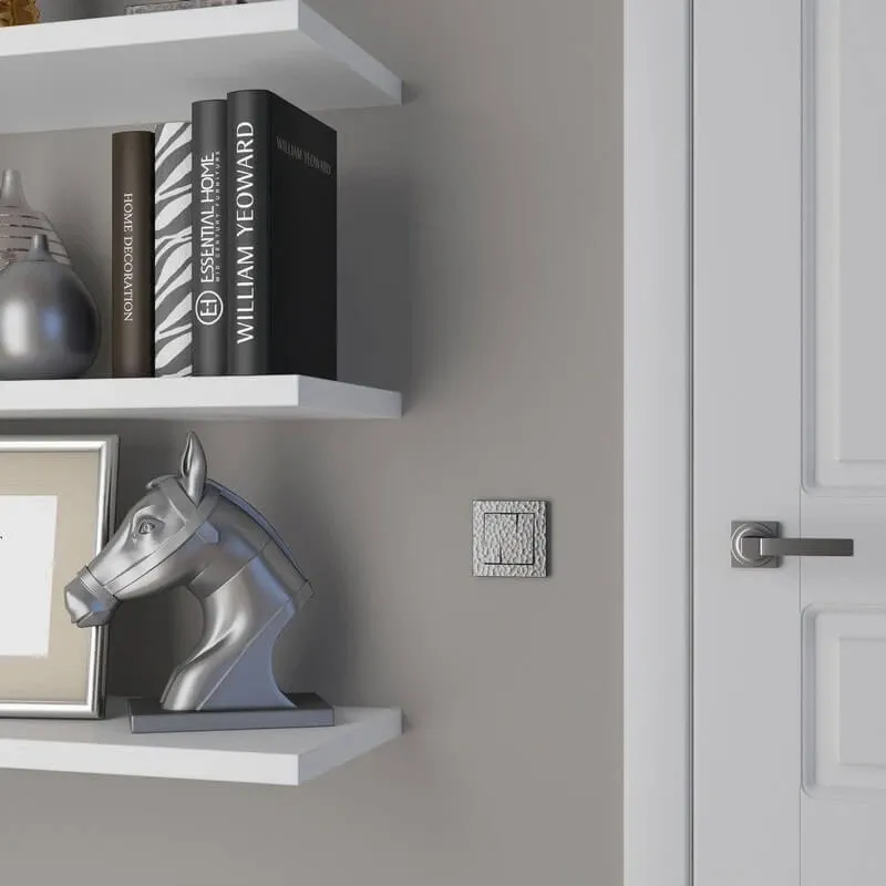 Рамка на 1 пост Hammer (серебряный) Werkel - Фото 5