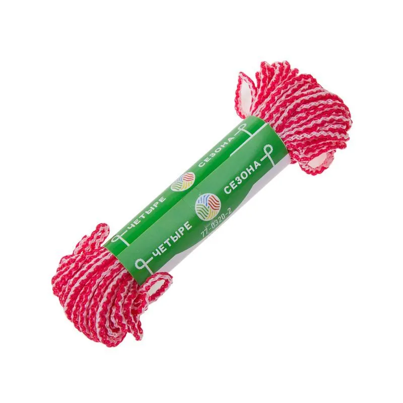 Шнур ∅3 мм ЧЕТЫРЕ СЕЗОНА 20 м цветной 77-0320-2