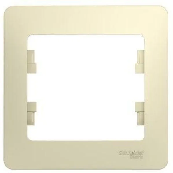 Рамка 1-м Glossa беж. SE GSL000201