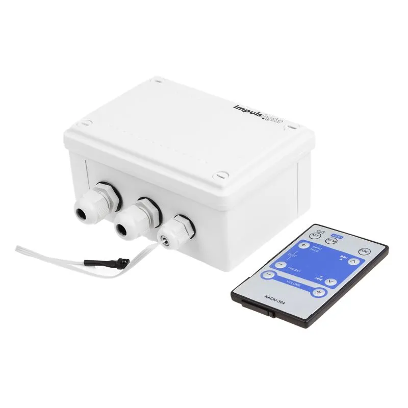 Контроллер iMLamp4D_AC_mini для Белт-Лайта и светодиодных ламп 220В, 1400Вт, 4 канала х 1,6А, ДУ, IP65 ИМПУЛЬС ЛАЙТ 332-115