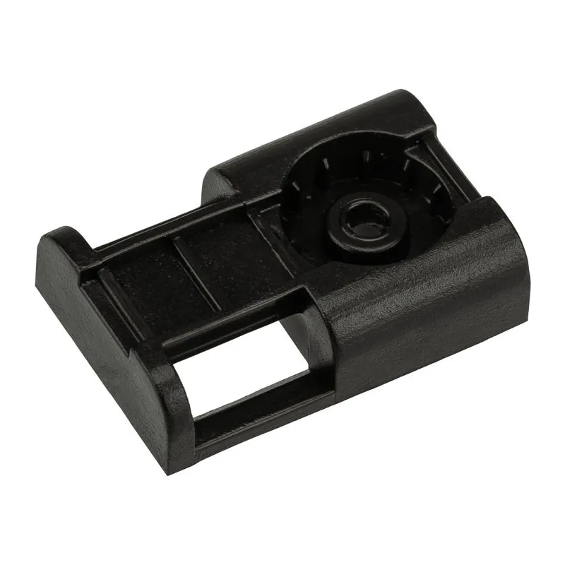 Площадка под стяжку для прямого монтажа 30х20мм, черная (100 шт/уп) REXANT 07-2106