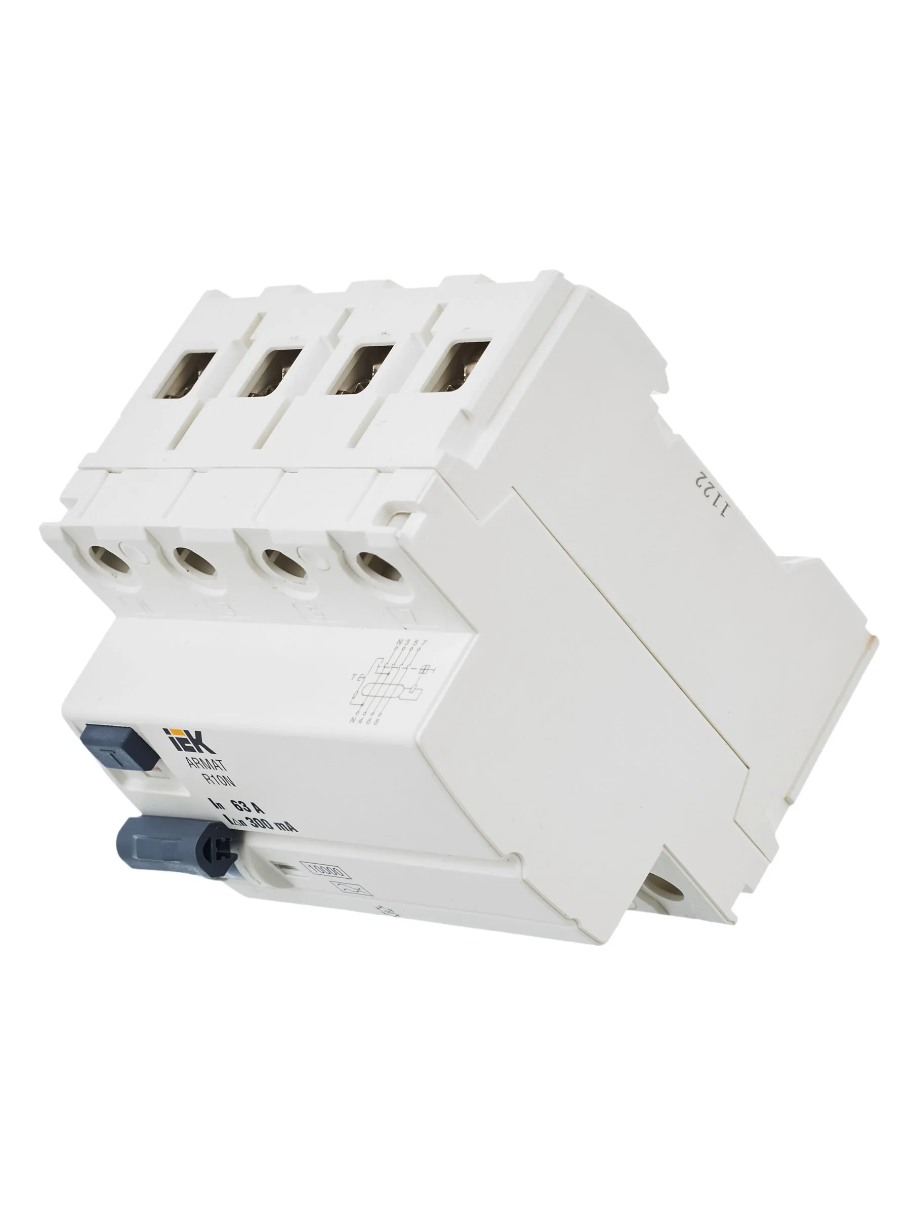 ARMAT Выключатель дифференциального тока R10N 4P 63А 300мА тип A IEK - Фото 7
