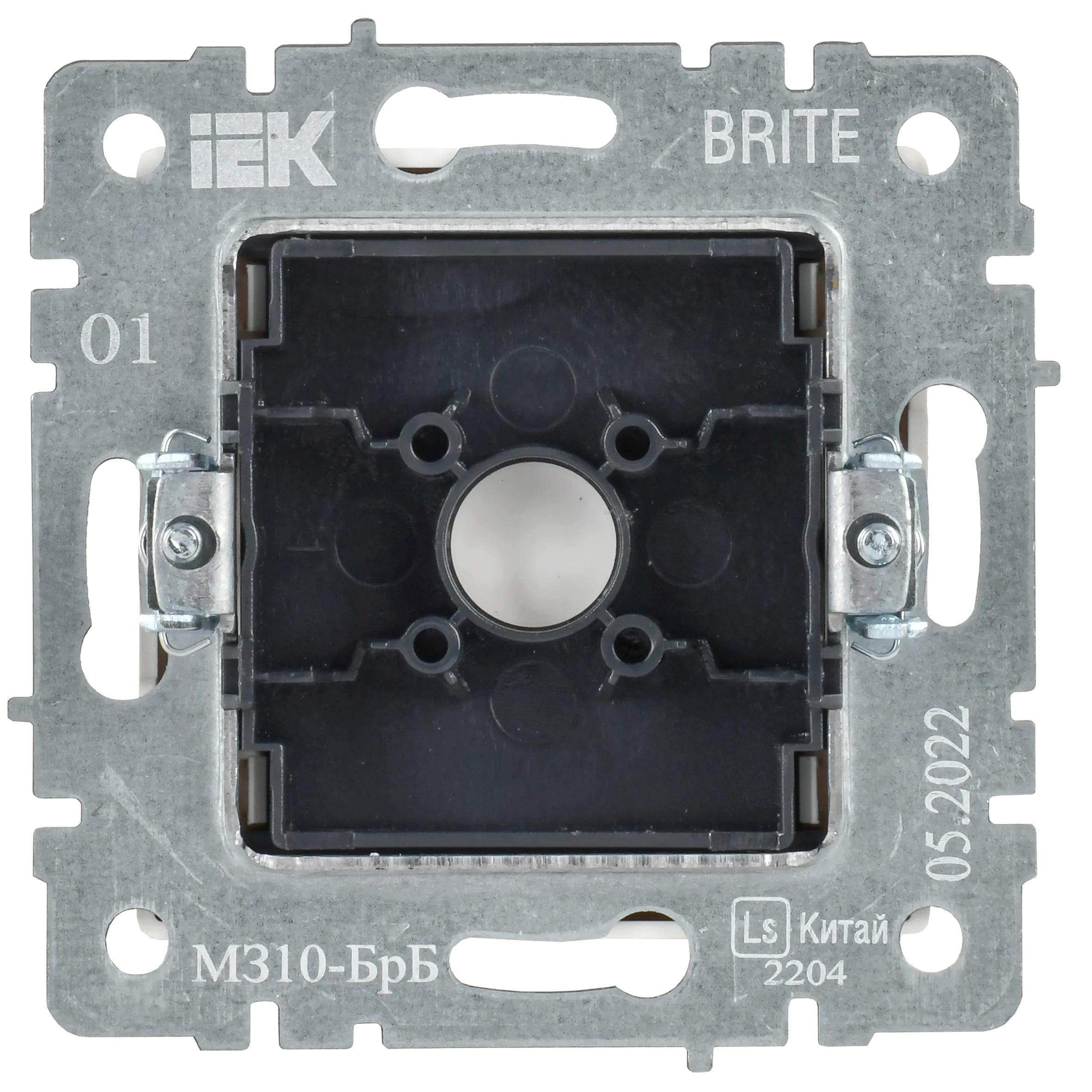 BRITE Заглушка с суппортом МЗ10-БрБ белый IEK - Фото 3