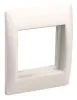 PRIMER Рамка и суппорт универсальные на 2 модуля белые IEK CKK-40D-RU2-K01