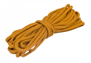 Шнур из п/э нити для фиксации проводов на изоляторах, цвет - медь, ТМ "МезонинЪ", (5м /уп) GE70005-3