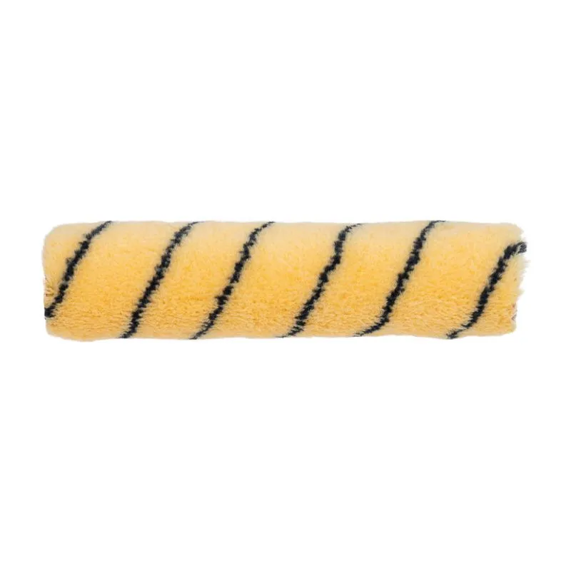 Ролик (сменный) полиакрил желтый с черной полосой, ворс 11 мм, ширина ролика 240 мм, Ø 42 мм, бюгель 6 мм REXANT - Фото 5