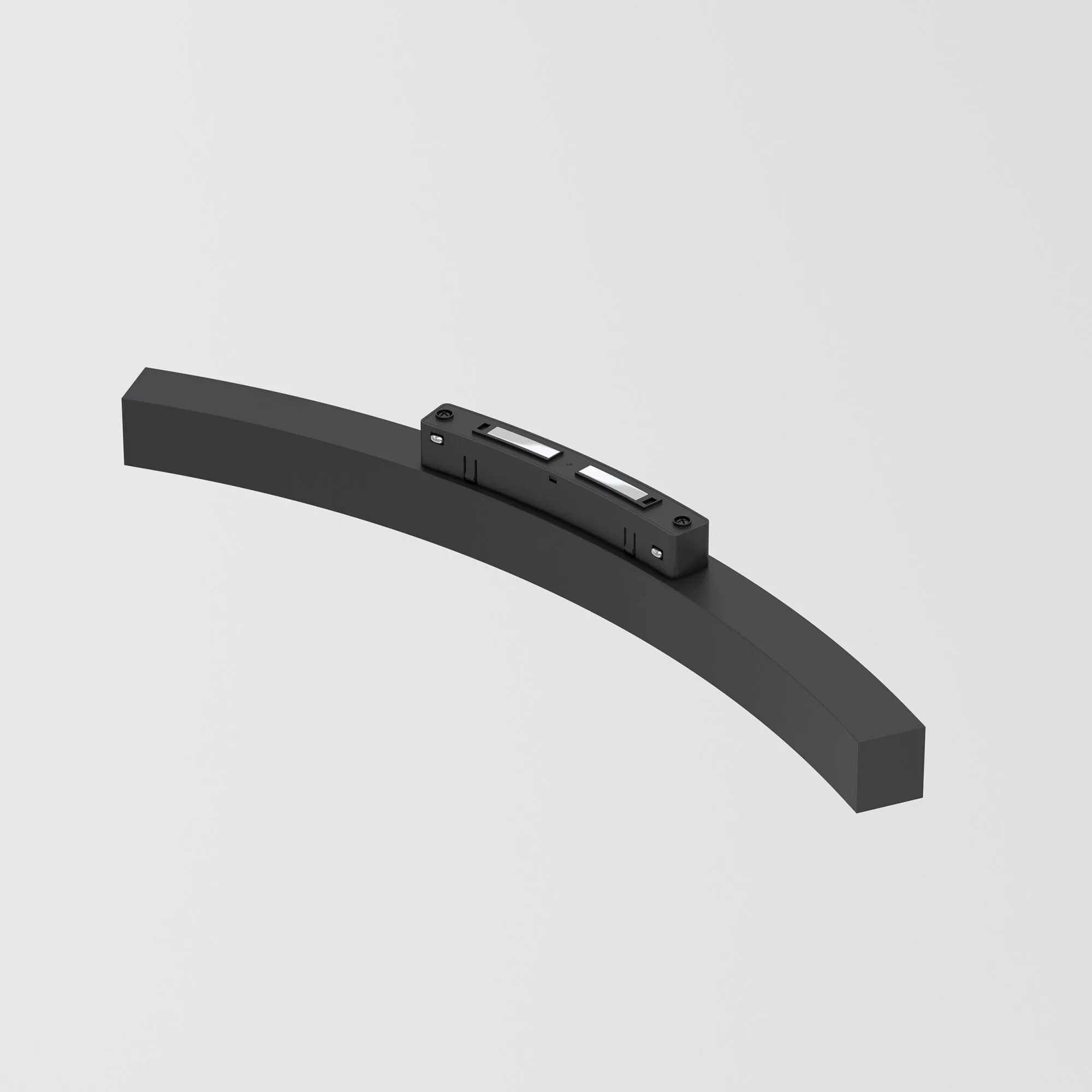 Slim Magnetic Трековый светильник для радиусного шинопровода 16W 4200K Planar чёрный Ø 800мм - Фото 5