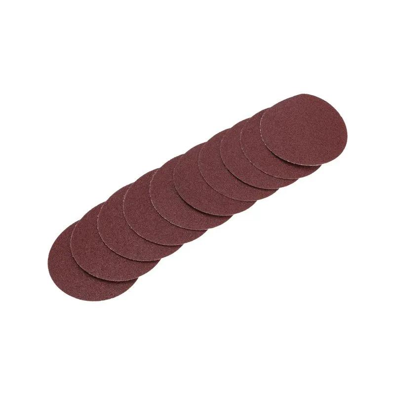 Диск абразивный на ворсовой основе, на липучке, без отверстий, P24, 125мм, 10 шт. KRANZ - Фото 3