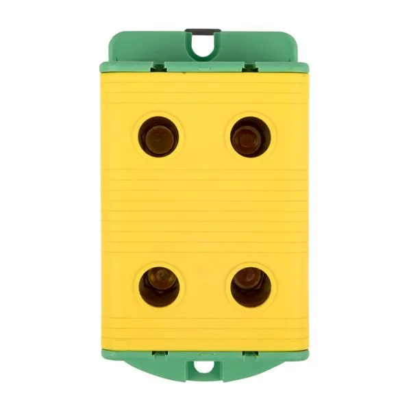 Клемма двойная КСВ 35-150 желто-зеленая EKF - Фото 11