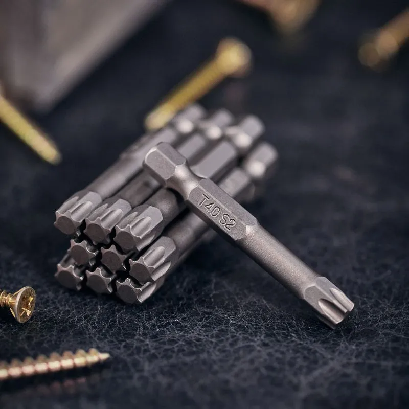 Бита Torx T-40х50 мм для шуруповерта (упак. 10 шт.) Kranz - Фото 2