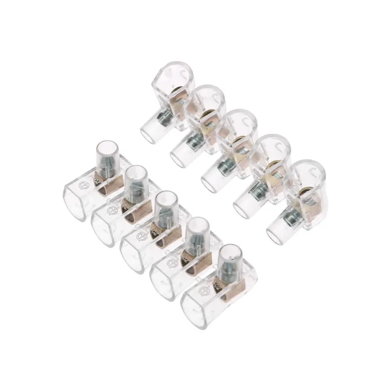 Концевой зажим винтовой изолированный КЗВИ 4 мм²  (5х1) (20 шт./уп.) REXANT 07-5702