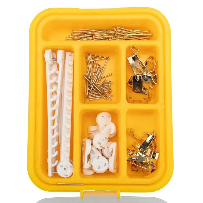 Набор картинного крепежа (116 шт/уп) KRANZ - Фото 2