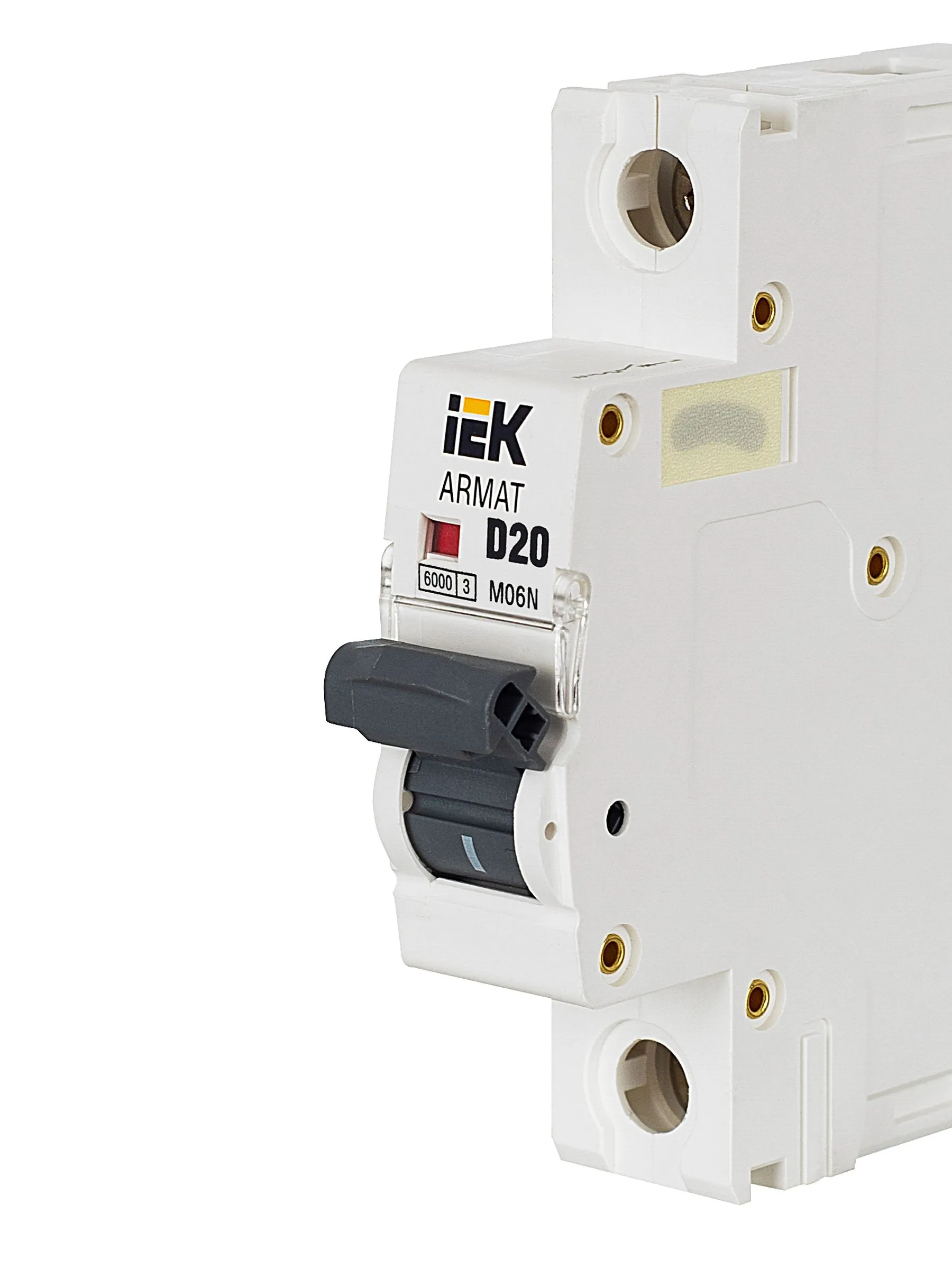 ARMAT Автоматический выключатель M06N 1P D 20А IEK - Фото 3