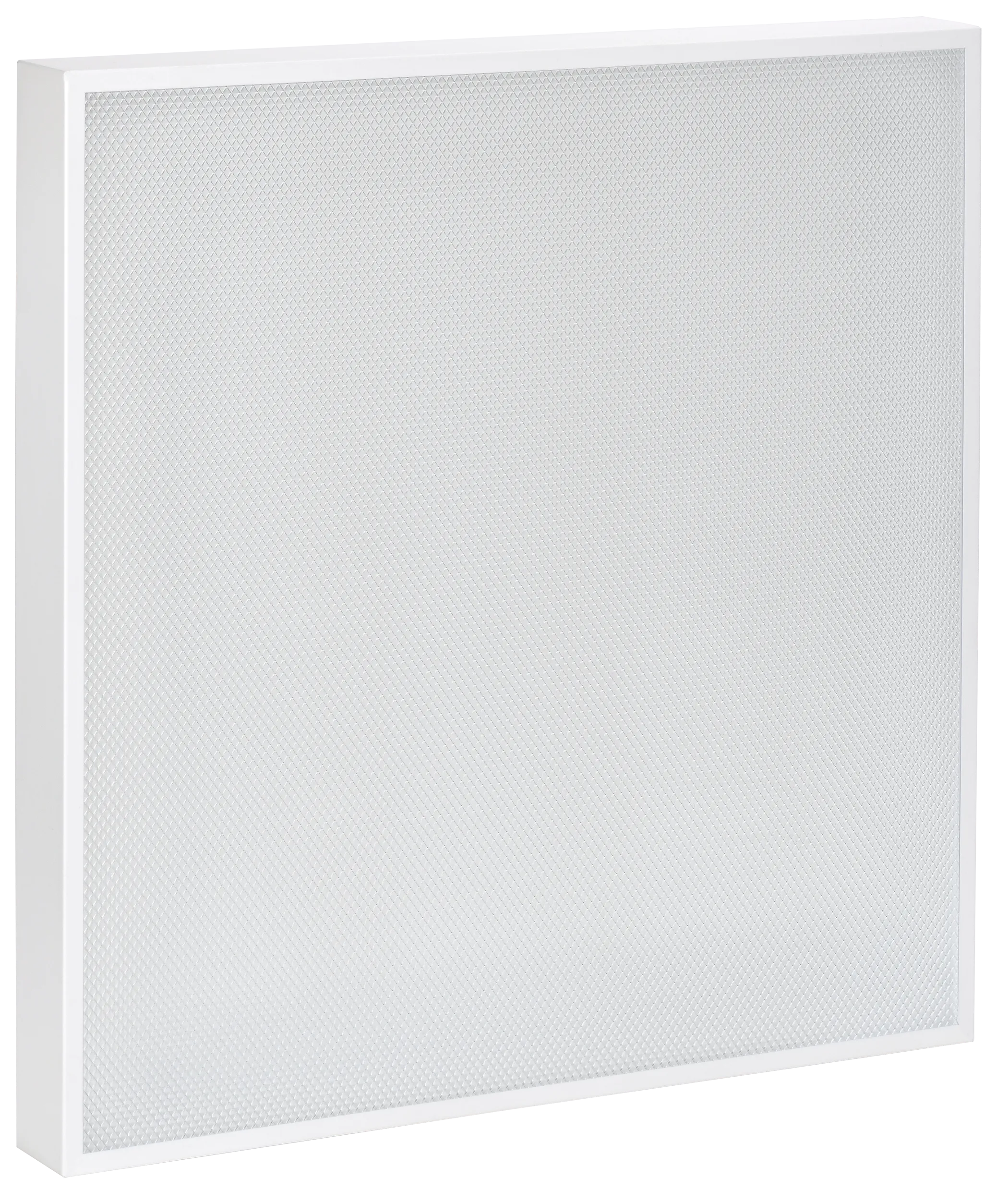 LIGHTING PRO Светильник светодиодный ДВО 2001 45Вт 5000К IP40 588х588мм Грильято призма IEK