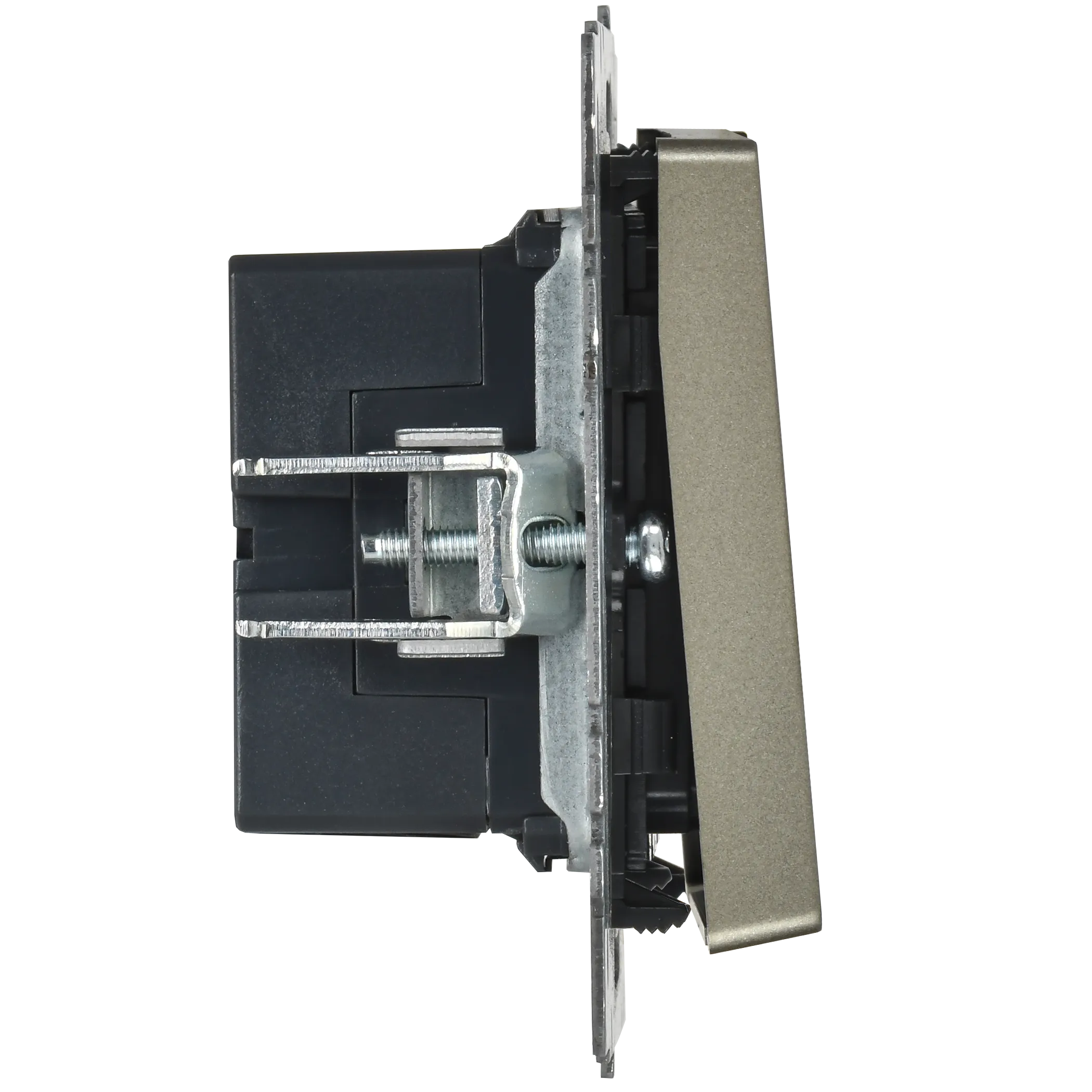 BRITE Кнопка звонка с индикацией для отелей 10А ВС10-1-9-БрШ шампань IEK - Фото 5