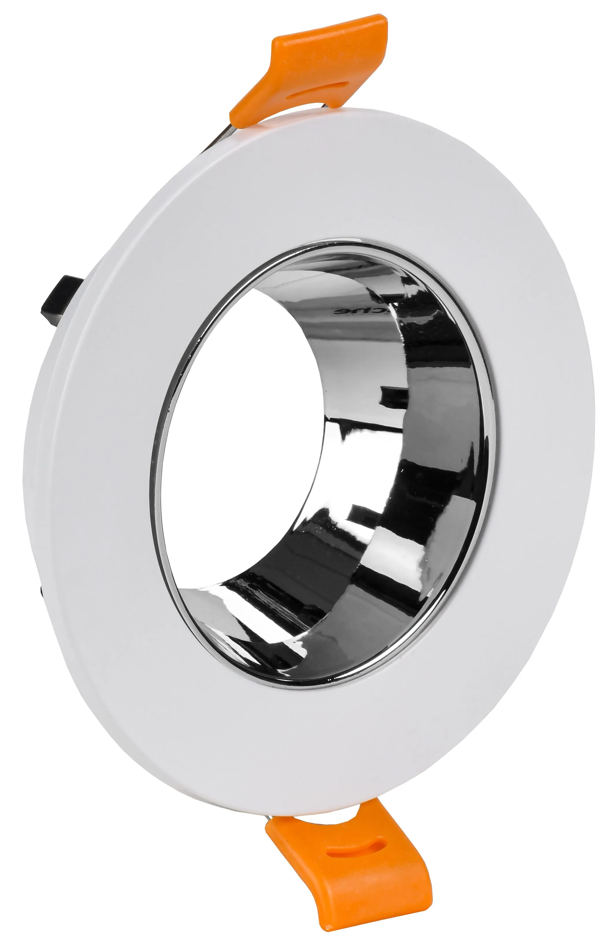 LIGHTING Светильник 4106 встраиваемый поворотный под лампу GU10 белый/хром пластик IEK - Фото 6