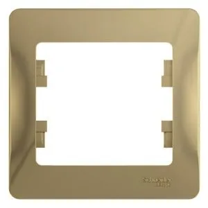 Рамка 1-м Glossa титан SE GSL000401 1063766