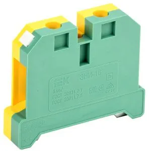 Зажим наборный ЗНИ-16PEN 16мм2 (JXB-земля) IEK YZN20-016-K52