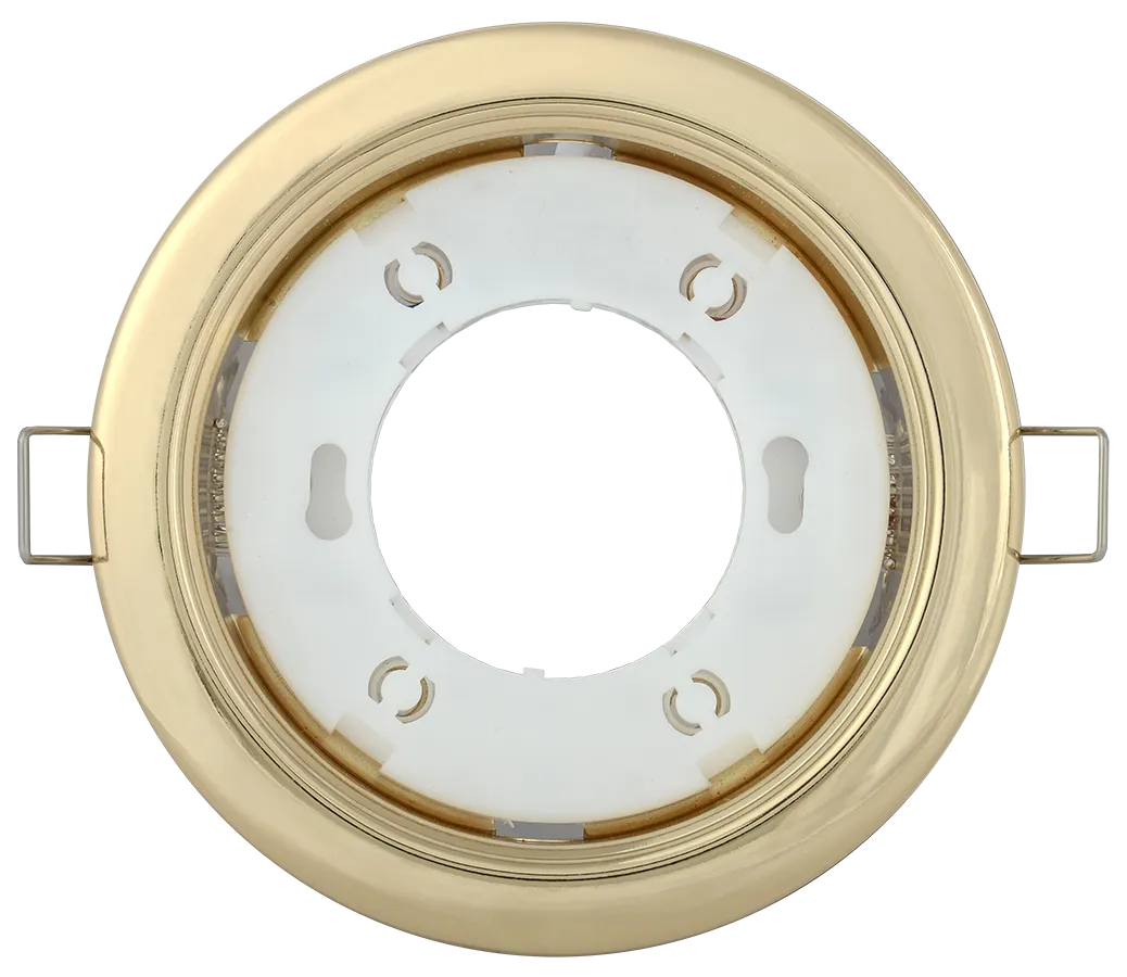 LIGHTING Светильник 4114 встраиваемый под лампу GX53 золото IEK