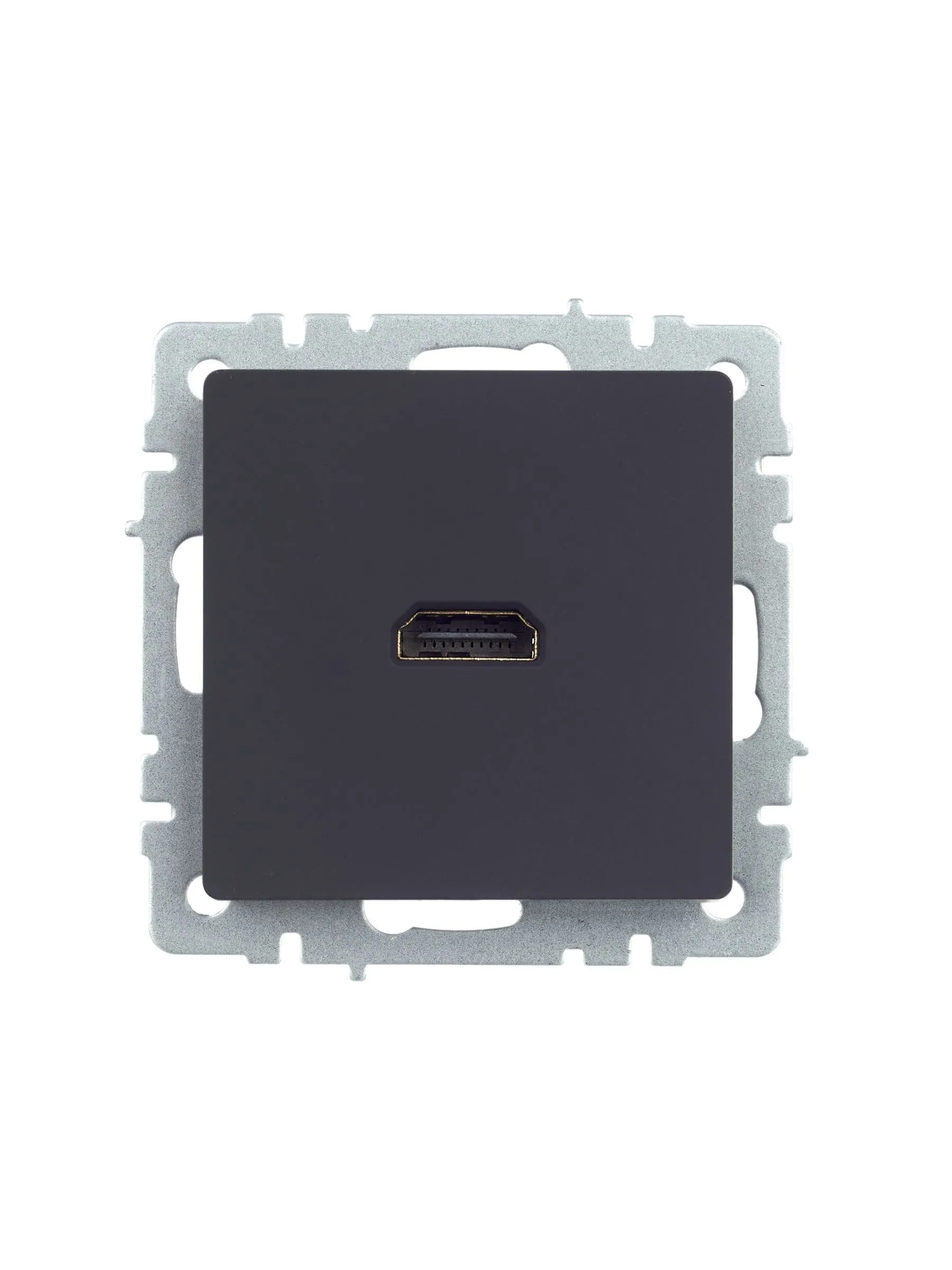 BRITE Розетка HDMI РHDMI-0-БрГ графит IEK - Фото 6