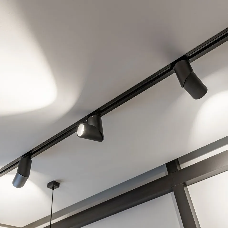 Светильник светодиодный трековый для однофазного шинопровода Corner Черный 15W 4200K LTB33 Elektrost - Фото 3