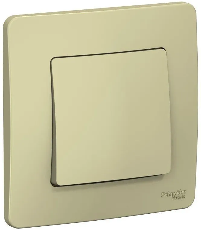 Выключатель 1-кл. СП Blanca 10А IP20 (сх. 1) 250В беж. SE BLNVS010107 - Фото 2