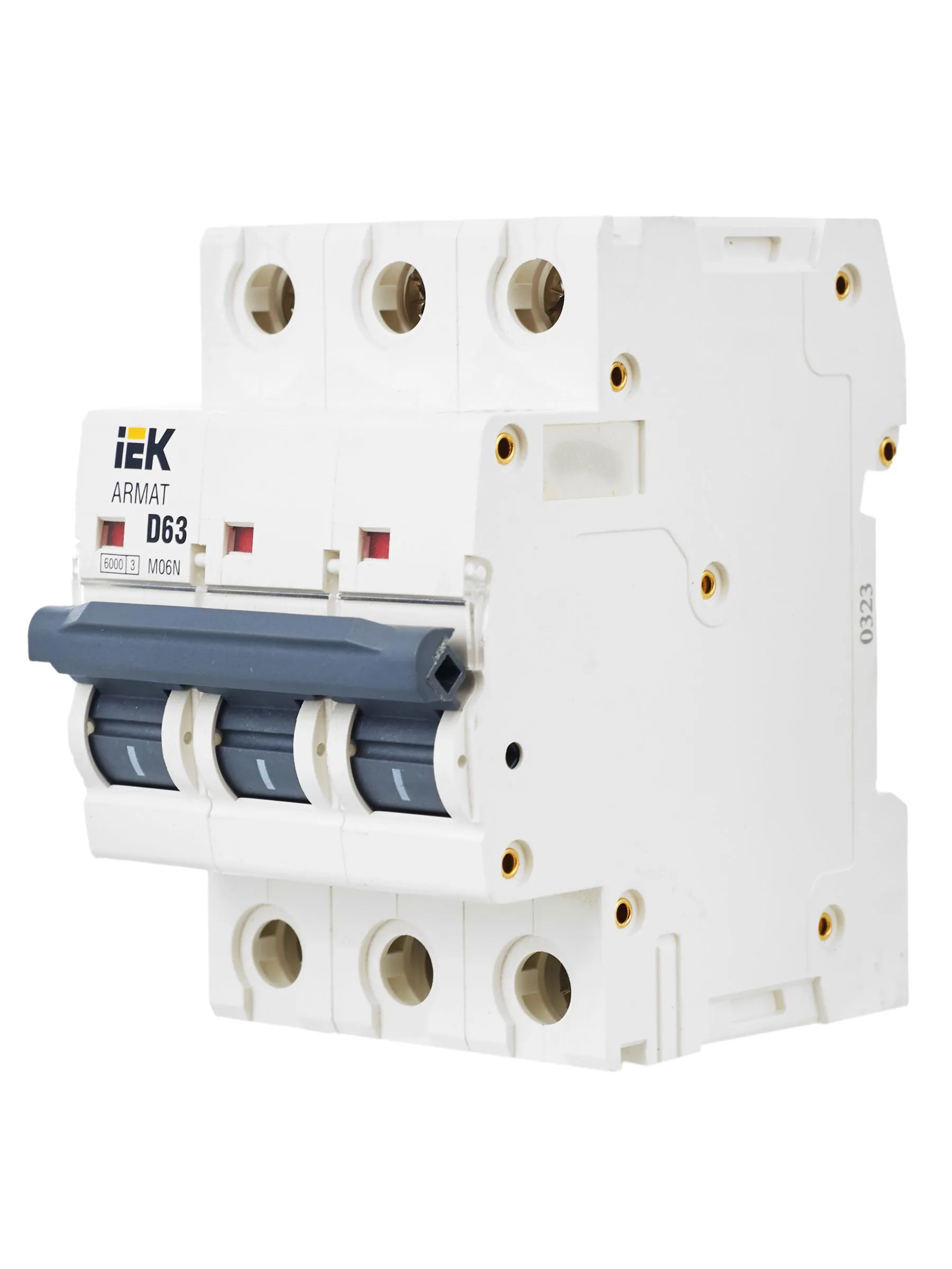 ARMAT Автоматический выключатель M06N 3P D 63А IEK - Фото 3