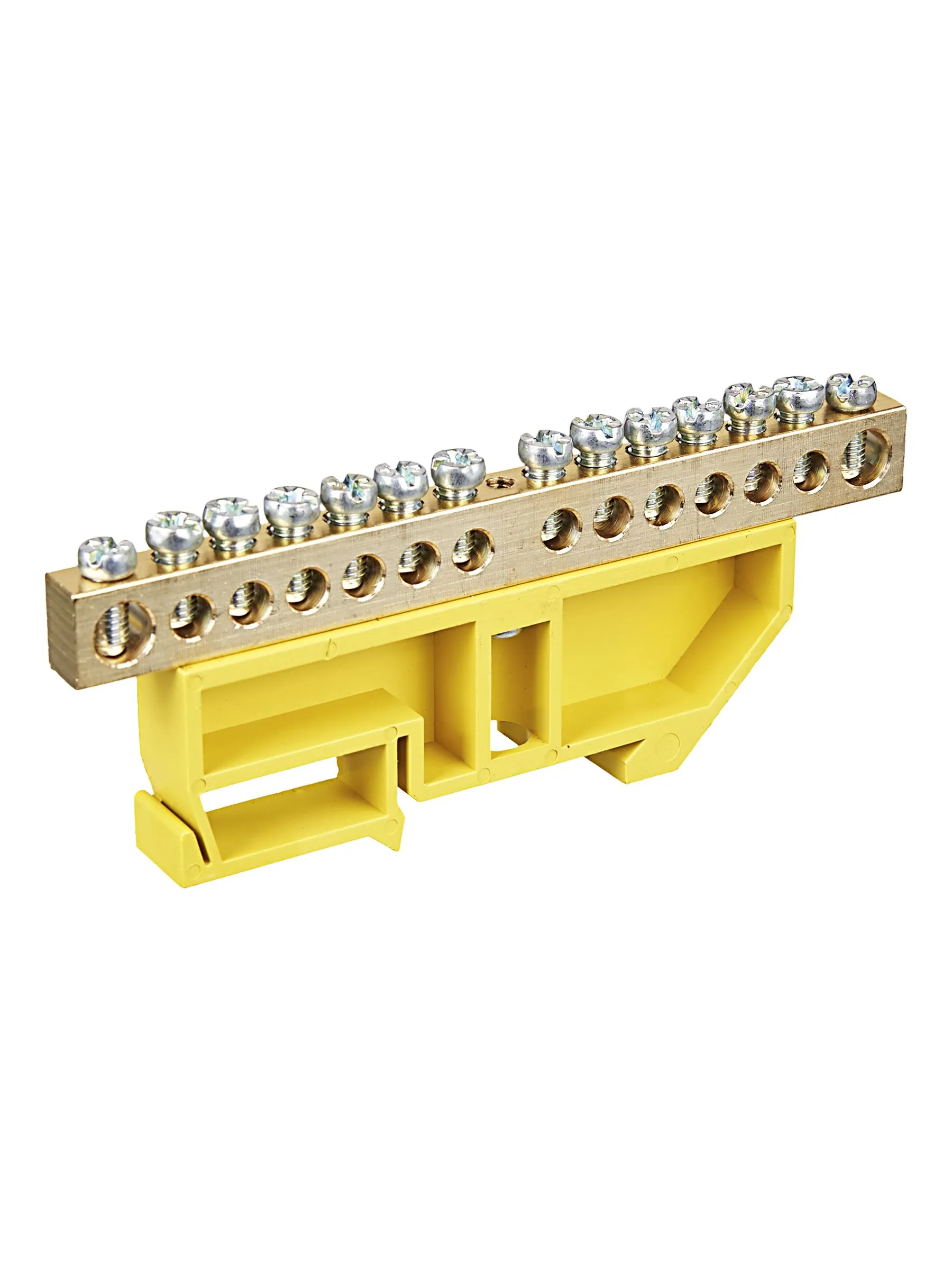 Шина PE "земля" на DIN-изол ШНИ-8х12-14-Д-Ж IEK - Фото 2