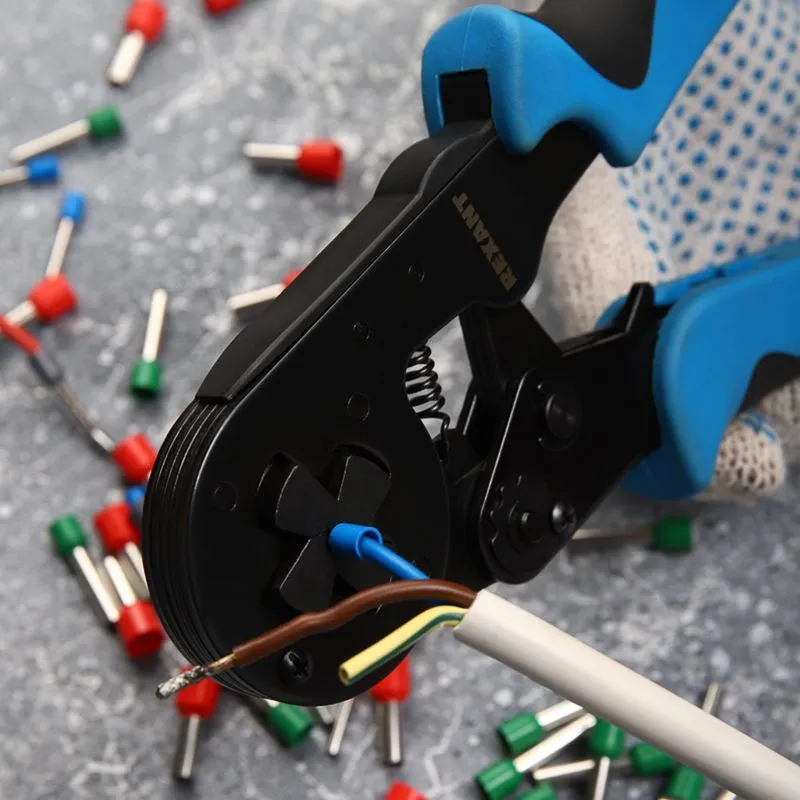 Кримпер HT-8164 для обжима штыревых наконечников 6,0-16,0мм² REXANT - Фото 3