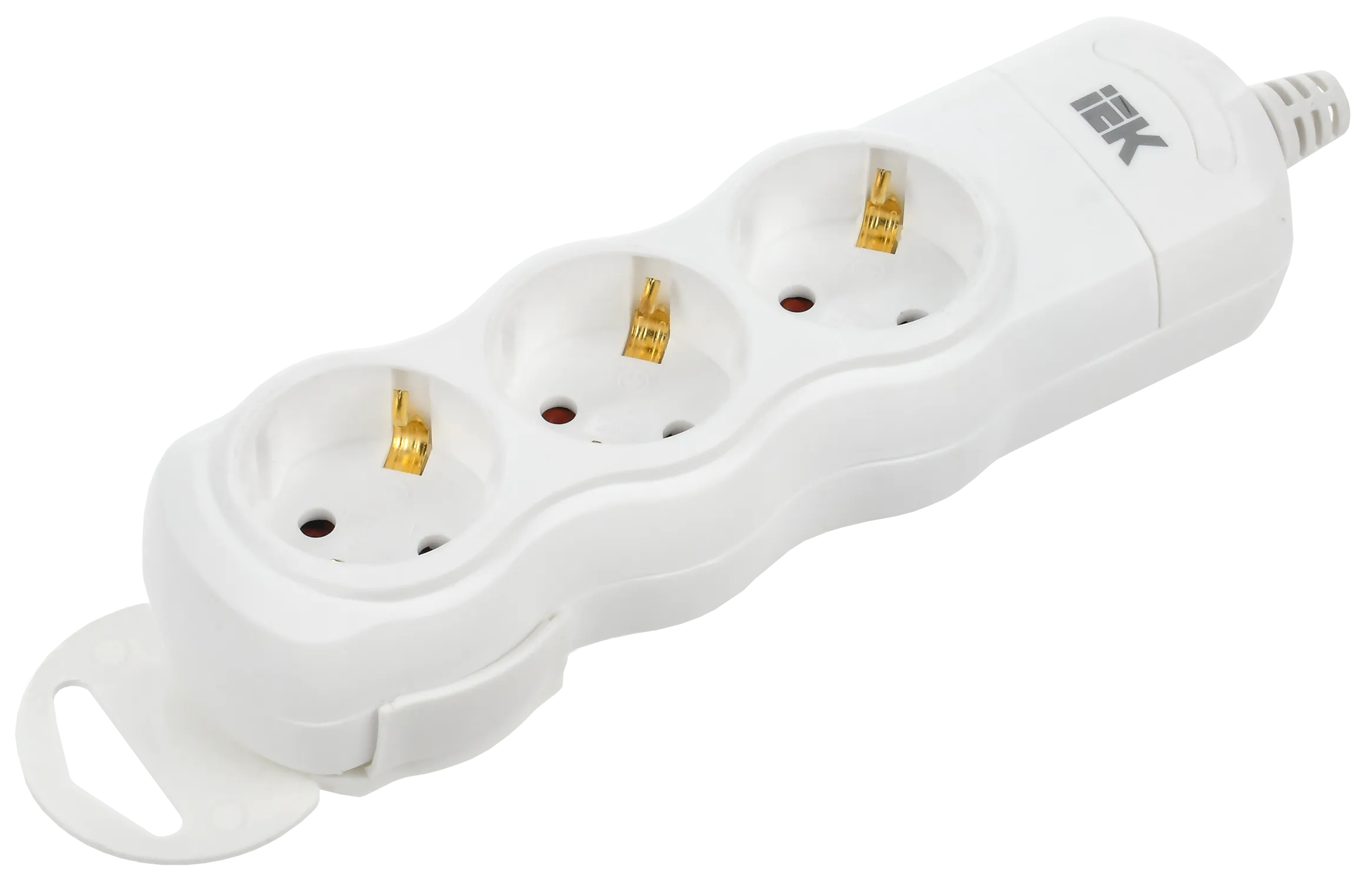 Розетка переносная разборная РПр03 3 места IEK