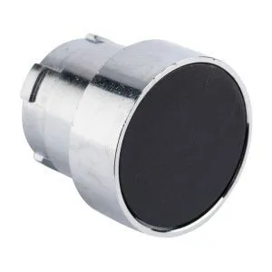 Исполнительный механизм кнопки XB4 черный плоский возвратный без фиксации, без подсветки XB4BA-BL