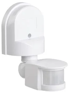 Датчик движения ДД-008 1100Вт 180град 12м IP44 белый IEK LDD10-008-1100-001