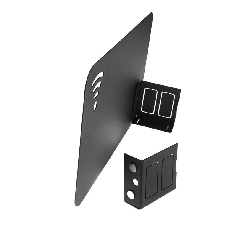 Держатель для хранения роутера, с регулировкой размеров, настенный, черный REXANT - Фото 4