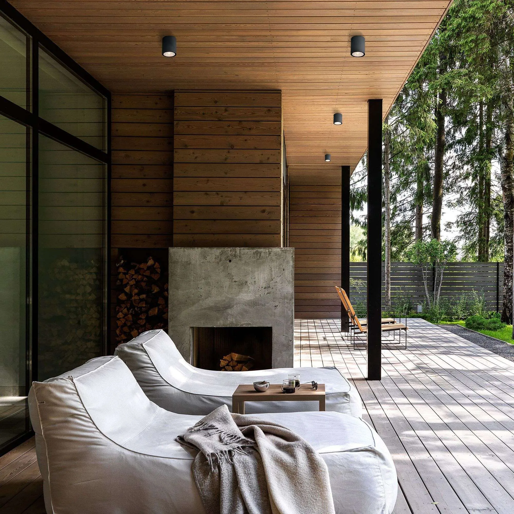 Светильник уличный потолочный Light LED 2103 IP65 35131/H черный Elektrostandard - Фото 3