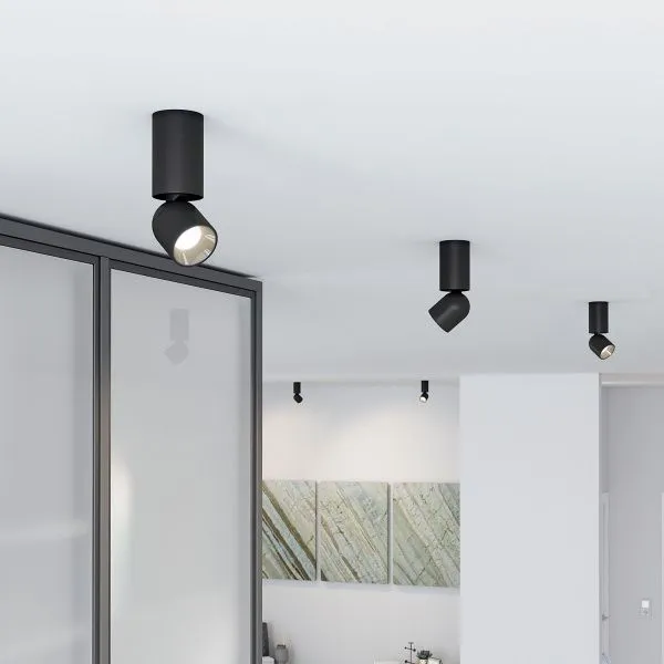 Светильник накладной светодиодный Spot 8W 4000K черный 25106/LED - Фото 3