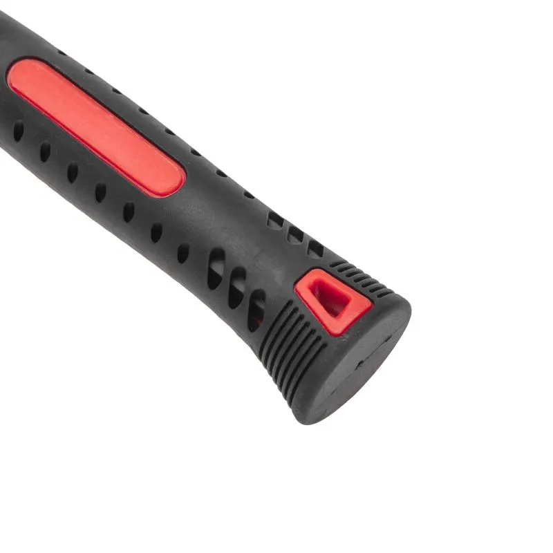 Киянка резиновая 680 г, черно-белая резина, фибергласовая рукоятка KRANZ - Фото 4