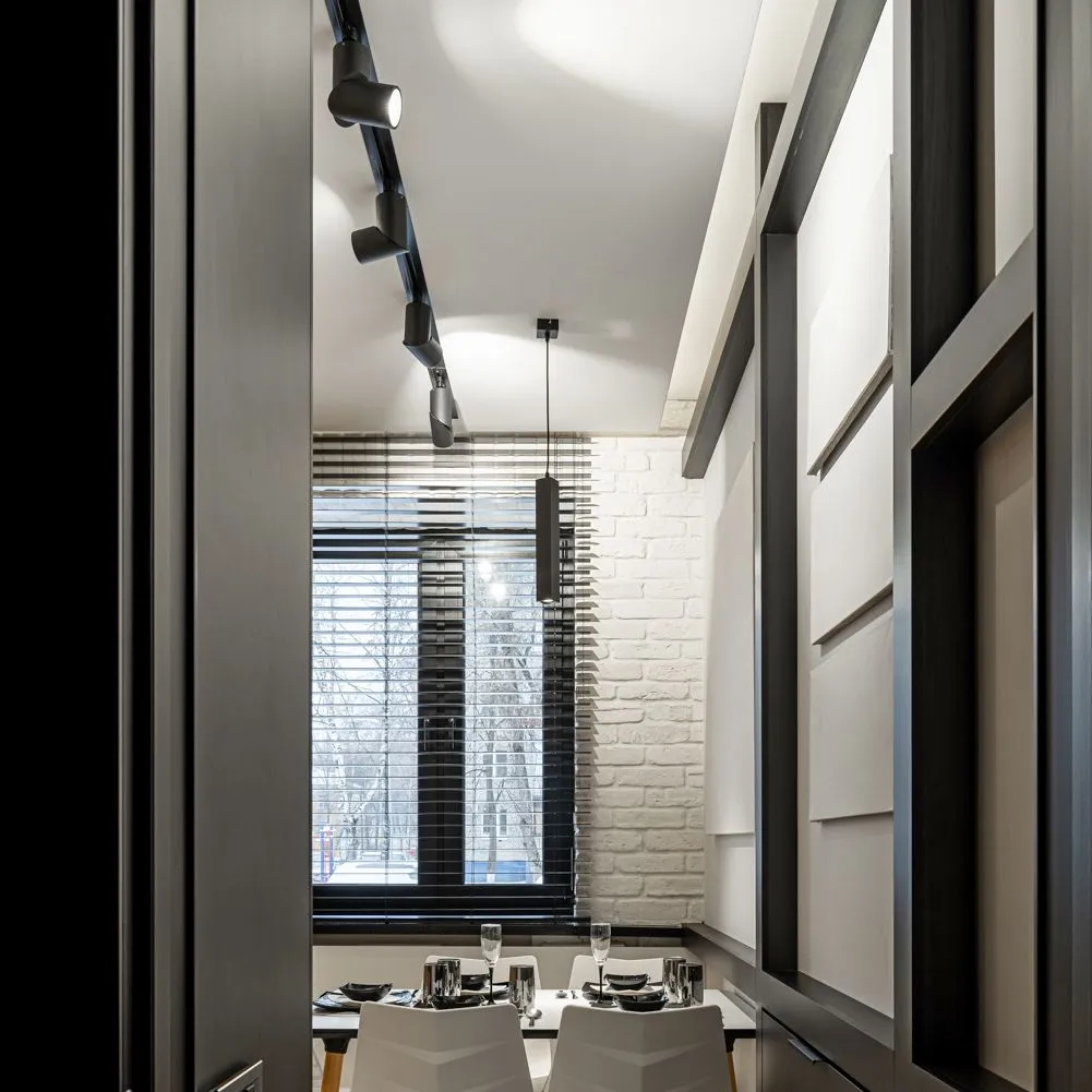 Светильник светодиодный трековый для однофазного шинопровода Corner Черный 15W 4200K LTB33 Elektrost