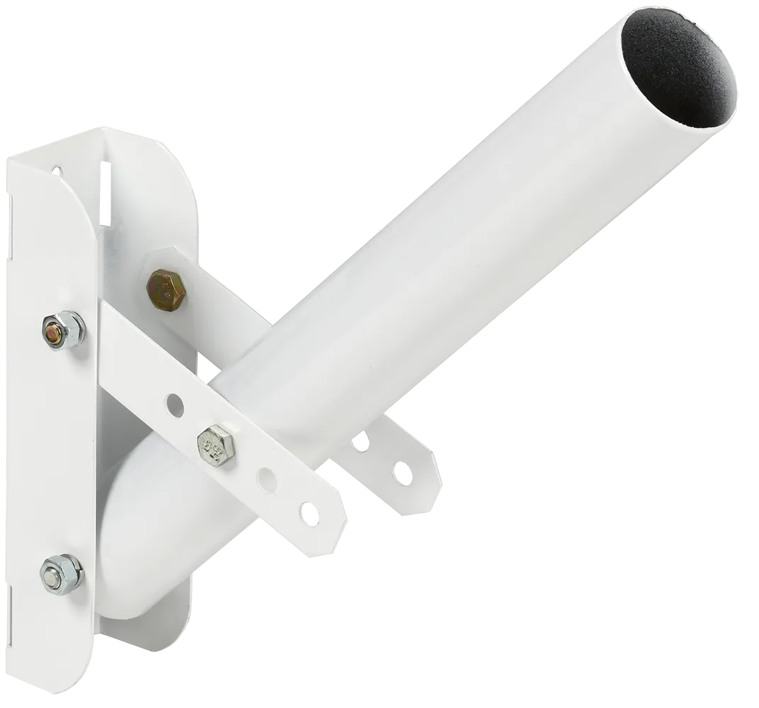 Кронштейн КР-2М D=48мм L=350мм под монтажную ленту регулируемый угол белый IEK