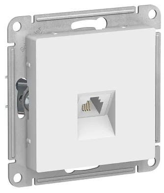 Розетка телефонная AtlasDesign RJ11 механизм лотос SE ATN001381
