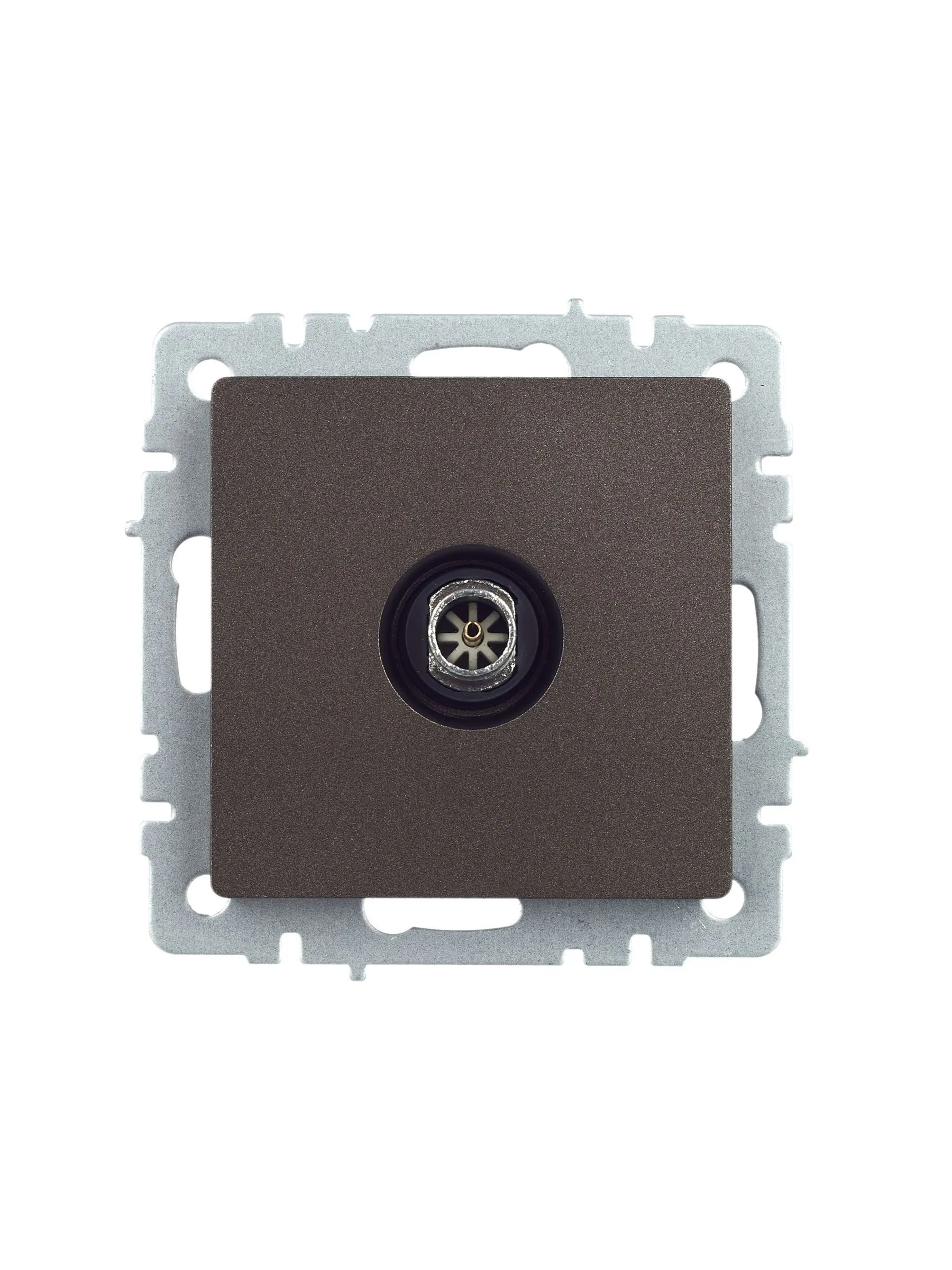 BRITE Розетка TV оконечная РТВ11-0-БрТБ темная бронза IEK - Фото 3