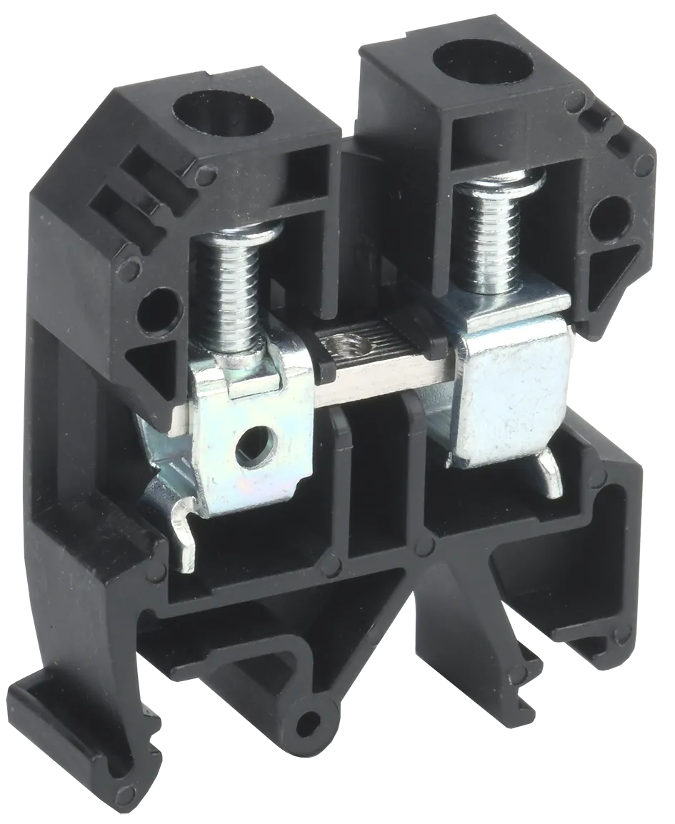 Клемма винтовая КВИ-10мм2 черная IEK