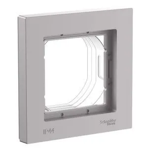Рамка 1-пост. AtlasDesign Aqua IP44 алюм. SE ATN440301 1712804