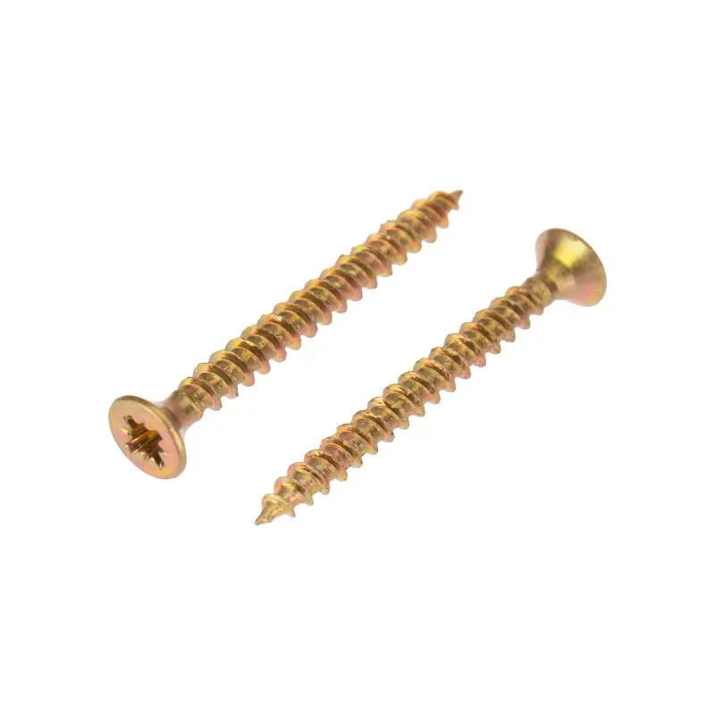 Саморез универсальный KRANZ 3х30, желтый цинк, короб (200 шт./уп.)