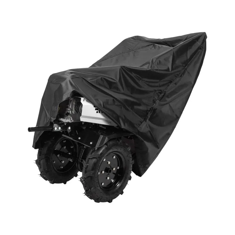 Чехол для снегоуборщика и садово-уборочной техники, черный KRANZ - Фото 4
