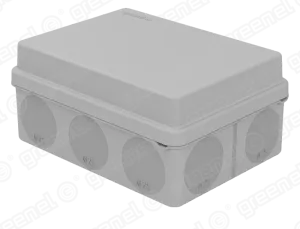 Коробка для прямого монтажа о/п 150х110х70 IP67 безгалог (HF) атмосферост. (30 шт.) GREENEL PRO GE42441