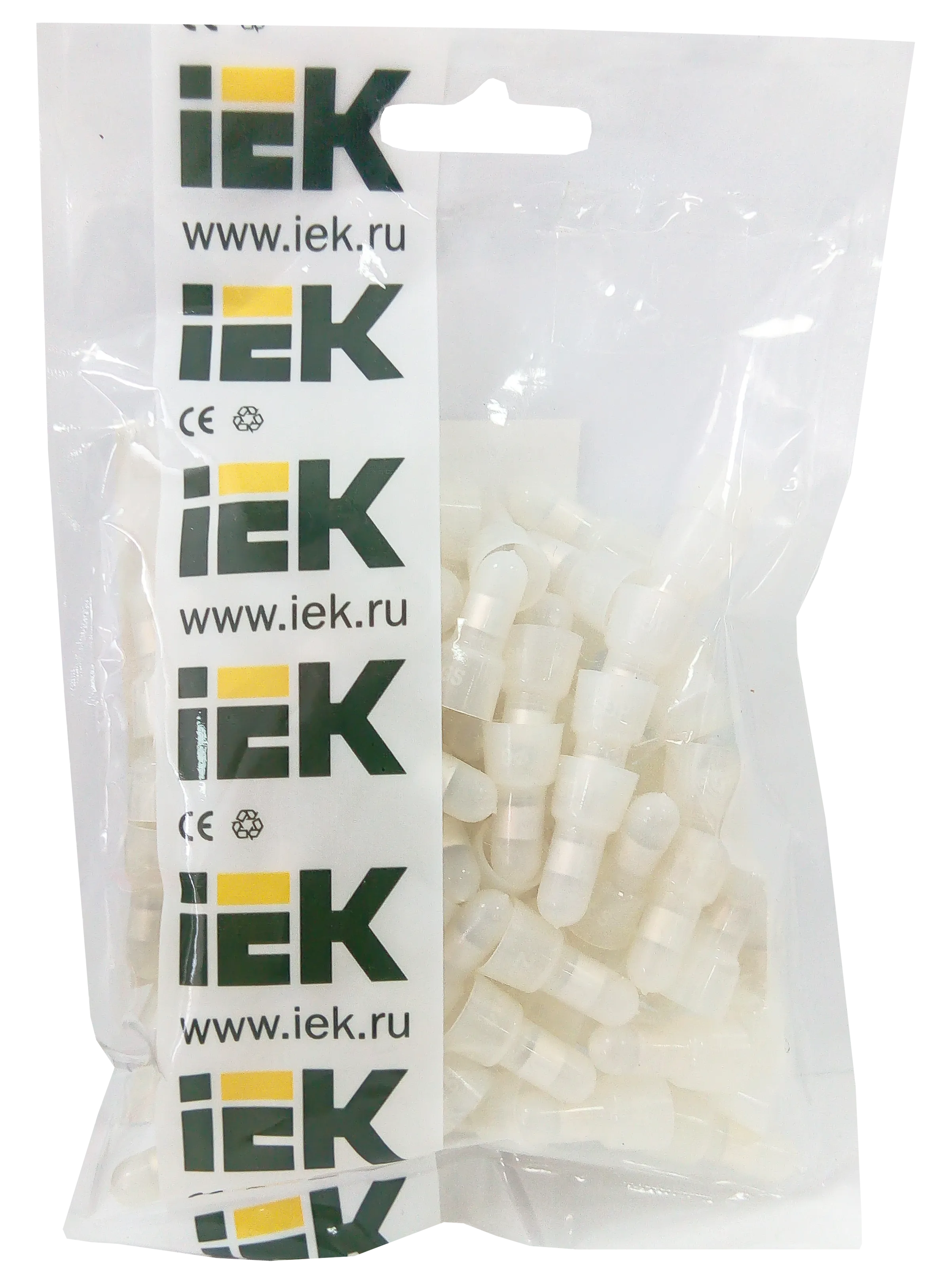 Концевая изолирующая заглушка КИЗ 1,25мм2 для соединения алюминиевых проводов (100шт) IEK - Фото 3